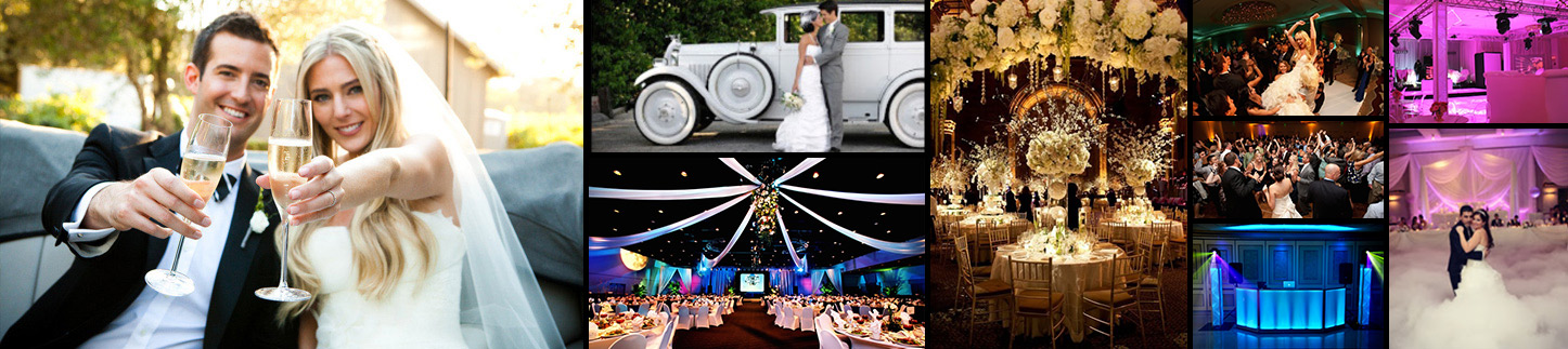 Weddings by Gatsby Productions, page banner